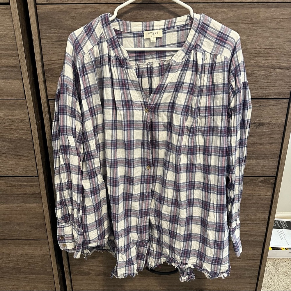 Plaid Top